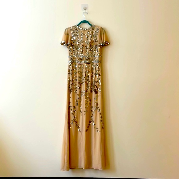 Aidan Mattox beaded gown size 6 - Picture 2 of 10